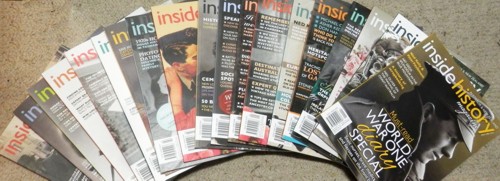 Inside History magazine issues 1-19