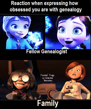 Genealogy - Family Reaction