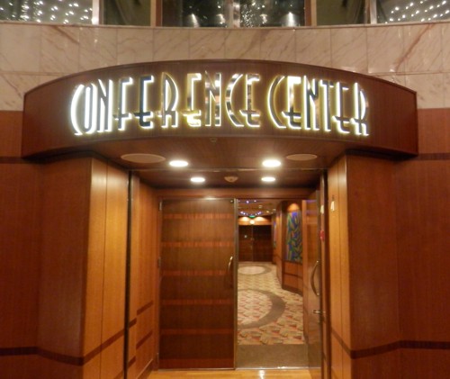 Conference Center on the Voyager of the Seas