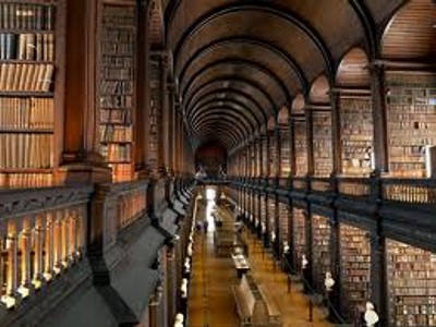 the Old Library, Trinity College Library, Dublin