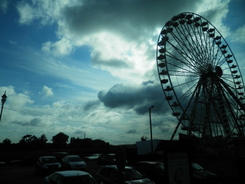ferris wheel at Honfleur, France
