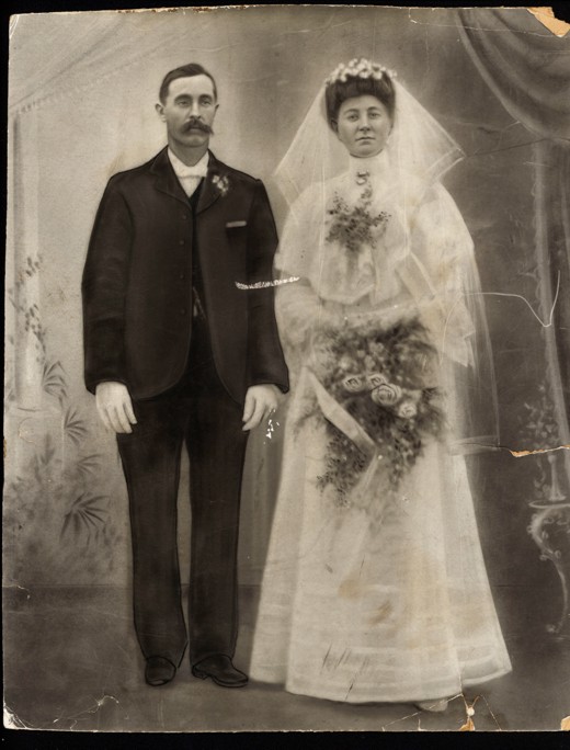 Allan John McDonald and wife Emma Louise Maria Paech, 1906