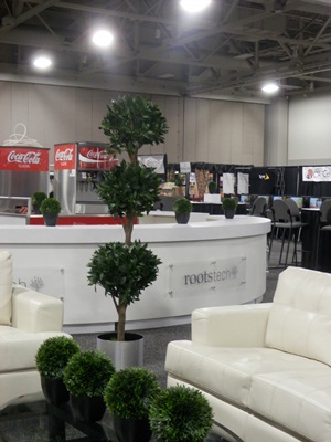 the Cyber Cafe at RootsTech