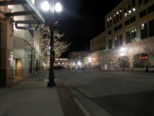 Salt Lake City at night