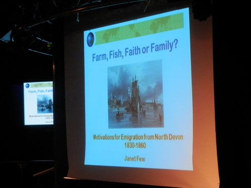 Farm, fish, faith or family - all of these were reasons for emigration from North Devon during the 1830-1900 period