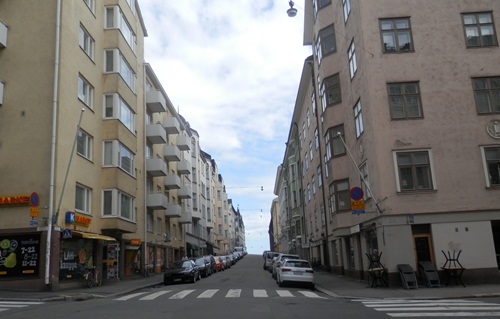 walking the streets of Helsinki