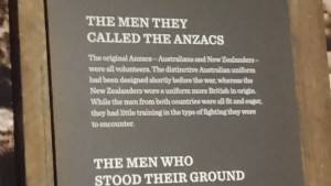 the men the called the ANZACs
