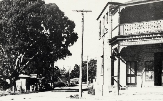 the Gumeracha Hotel in the 1950s