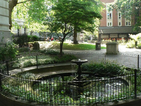 Postman's Park is really beautiful
