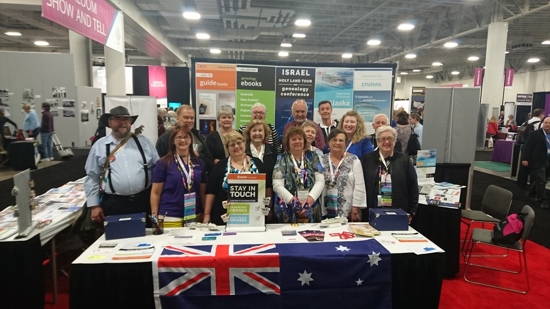 the Australians at RootsTech 2017