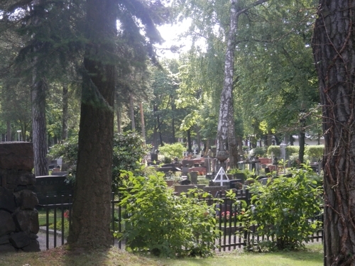 the Helsinki cemetery, Finland