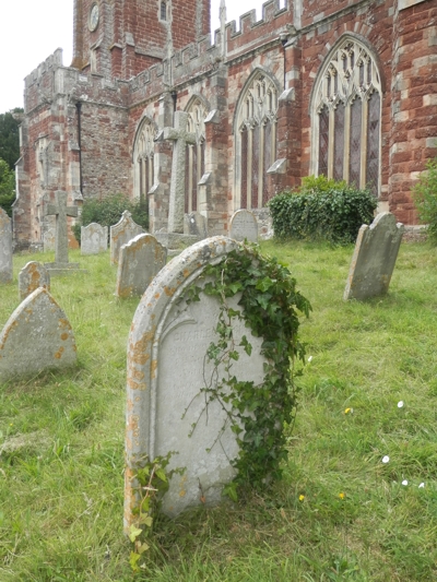 Kenton All Saint's churchyard, Devon