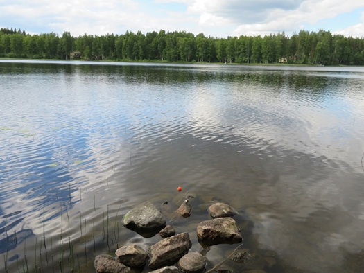 the lake at Heinola