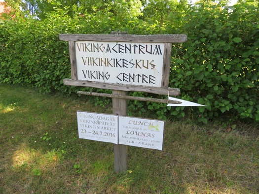 the Viking Centre at Rosala island